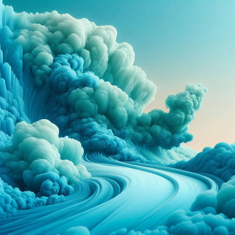 Cyan Colorblock Deviantart Cyan by TangledSphere on DeviantArt