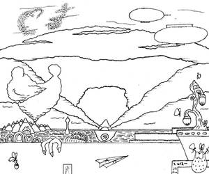 New Horizons Coloring Page