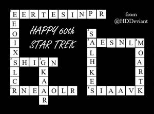 Star Trek 60th Crossword Scrabble Game