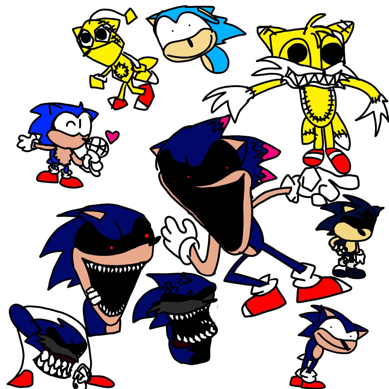Friday Night Funkin': VS. Sonic.EXE Restored - Digitalized