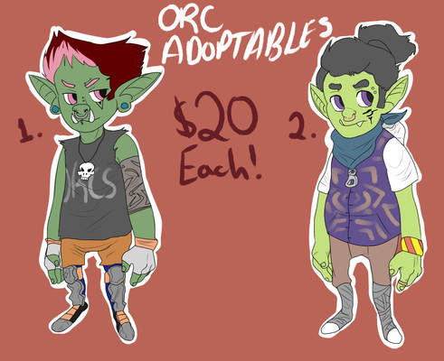 $20 Orc Adoptables