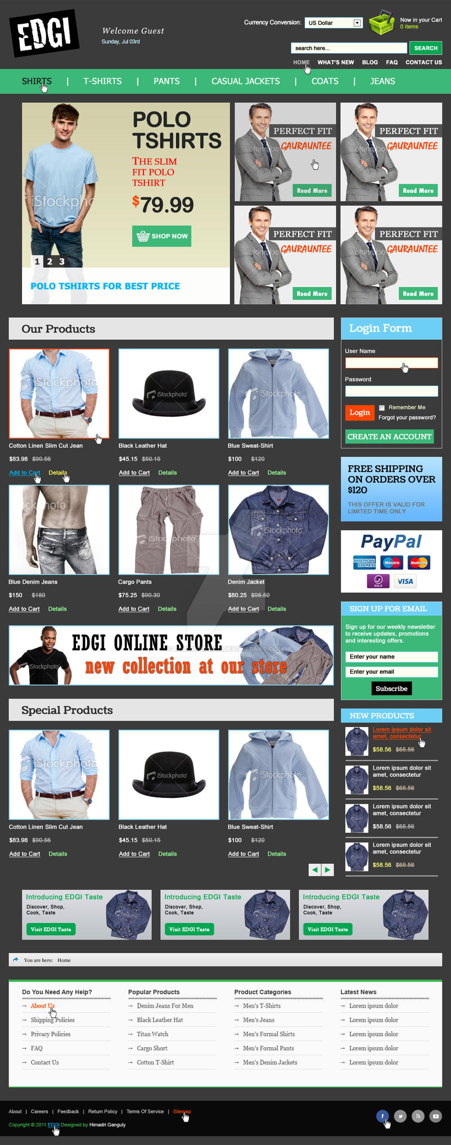 Joomla Template by designerweb on DeviantArt