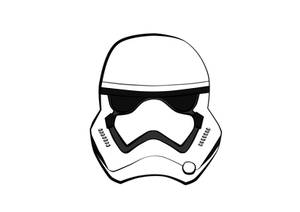 First Order Stormtrooper Face