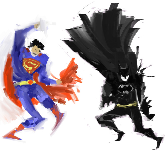 superheroes dancin