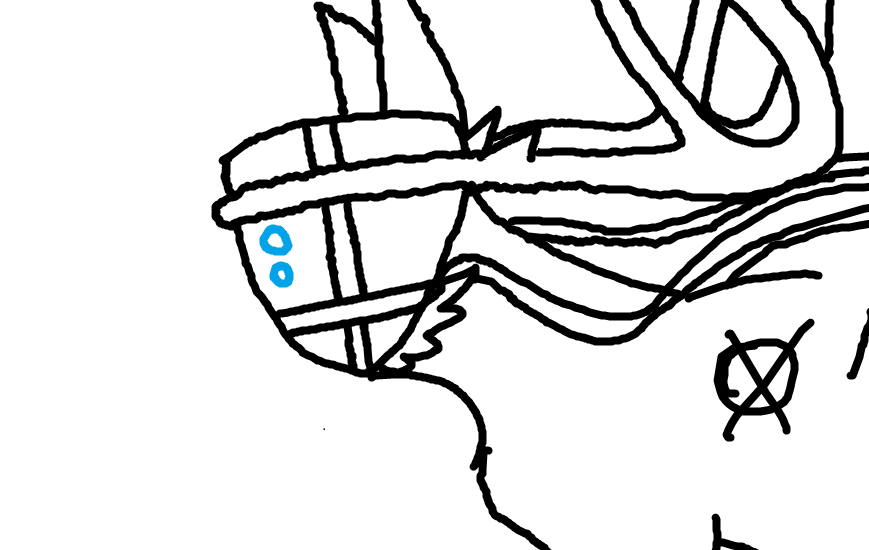 Quick sketch of a wick by spazzyArtist1999 on DeviantArt