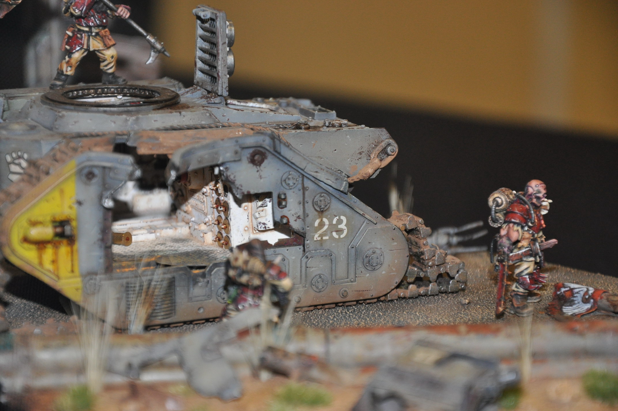 Leman Russ Tank destroyed 8