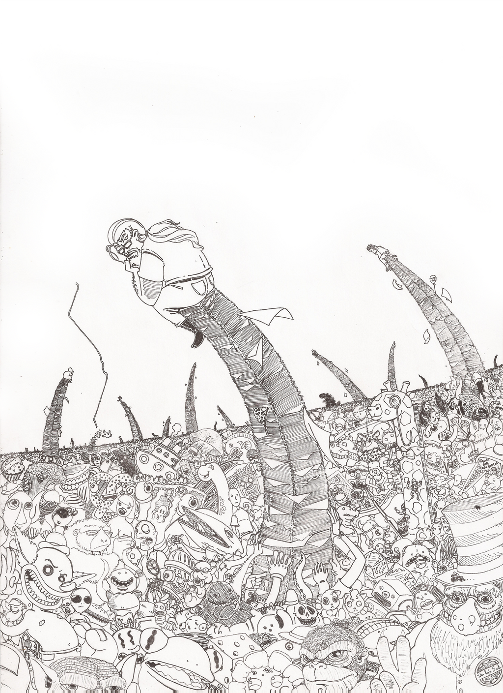 One in a Sea of Many WIP by Armadox
