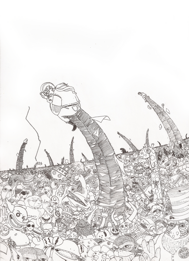 One in a Sea of Many WIP by Armadox