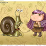 Fairy and her snail