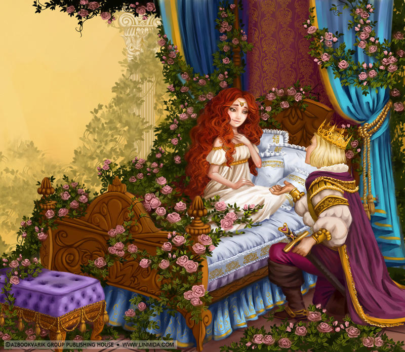 Три спящие красавицы. Лиа Селина принцессы.