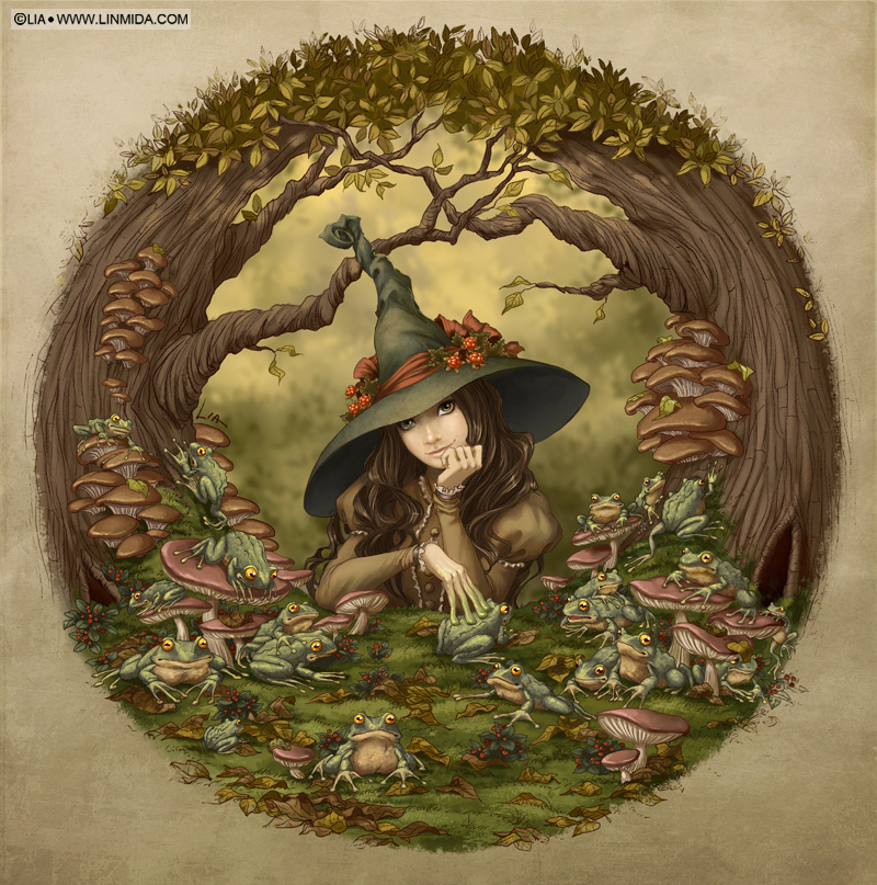 The Frog Witch by LiaSelina The Frog Witch by LiaSelina