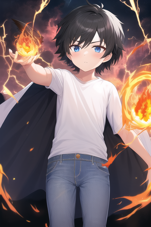 High-Spirited Hero with Elemental Powers/ Anime 12 by sauliukazz on  DeviantArt