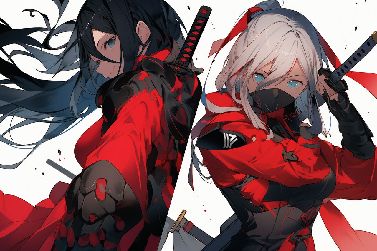 Anime Girl Ninja Wallpaper