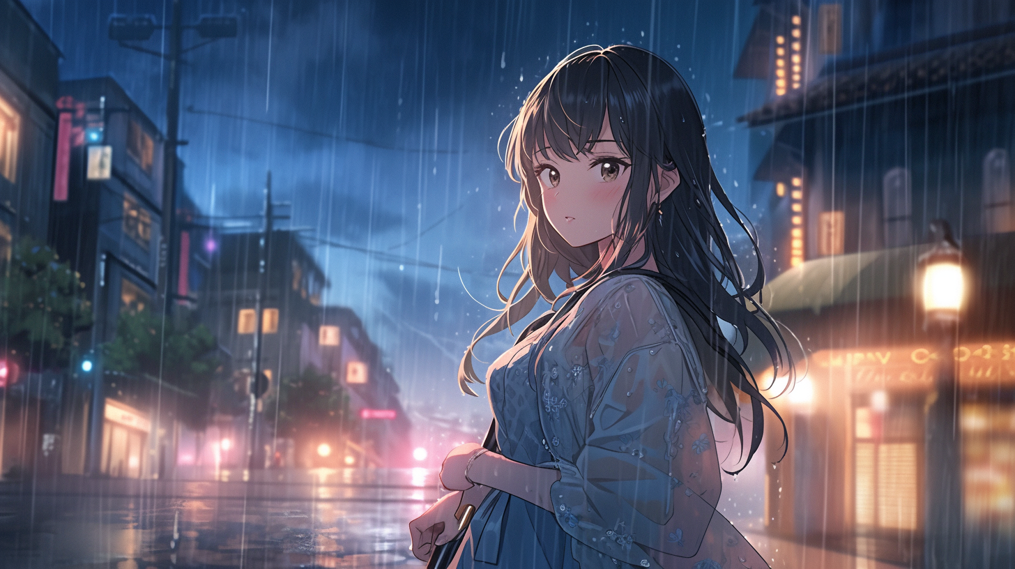 Cute Anime Girl Beautiful Background Wallpaper 3 by NWAwalrus on DeviantArt