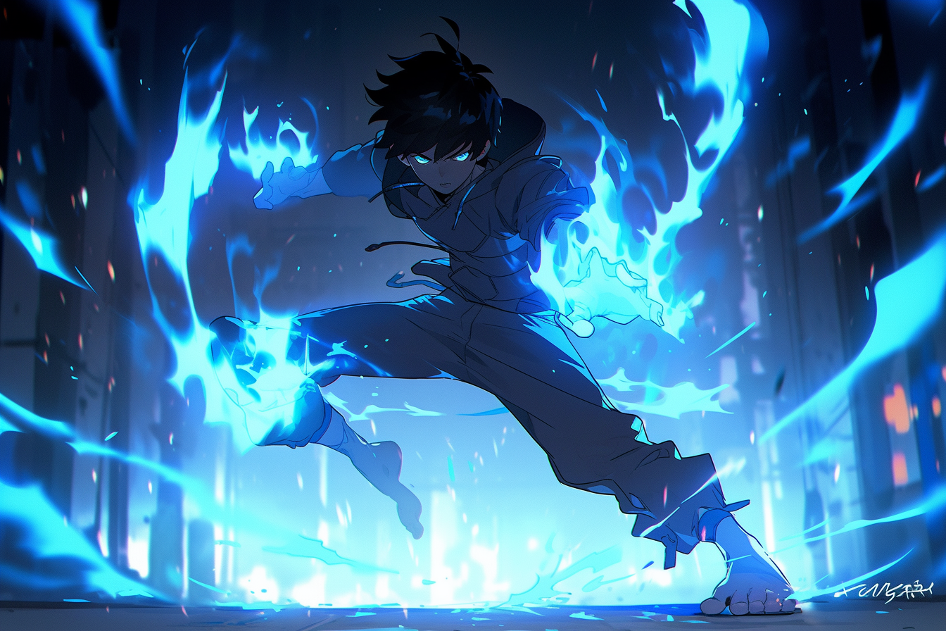 Anime Like Blue Flames