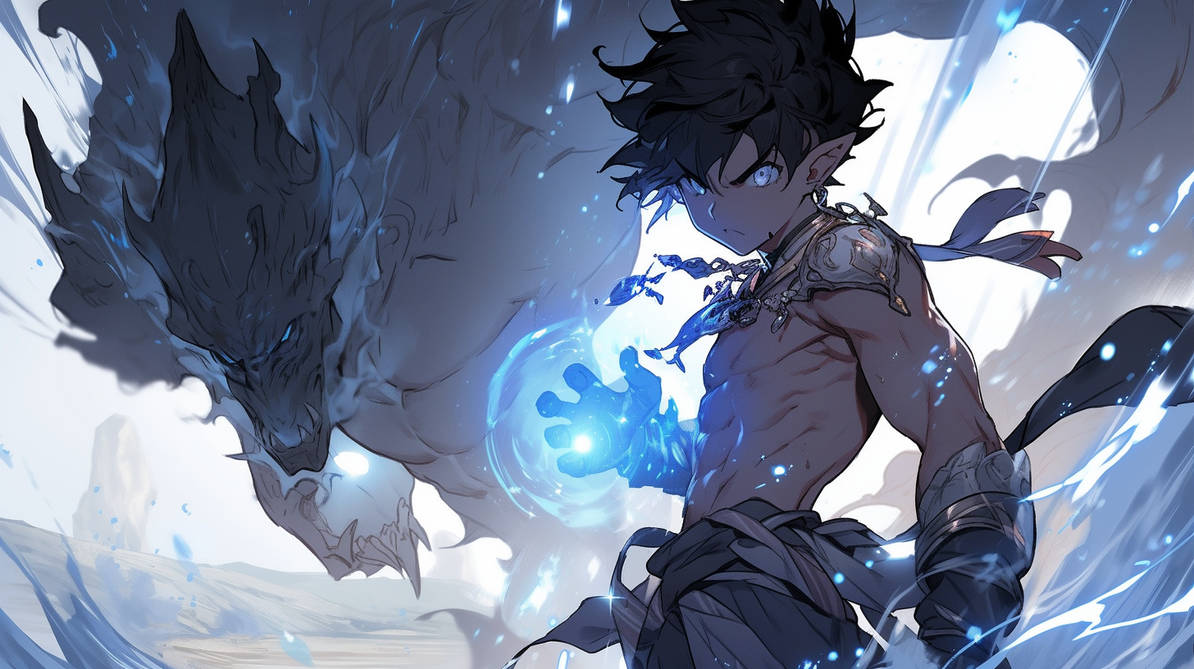 Anime Boy and Dragon Fantasy by NWAwalrus on DeviantArt