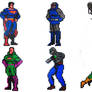 Sunsoft Superman Sprites