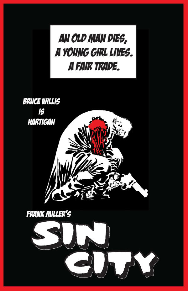 Sin City Poster Hartigan