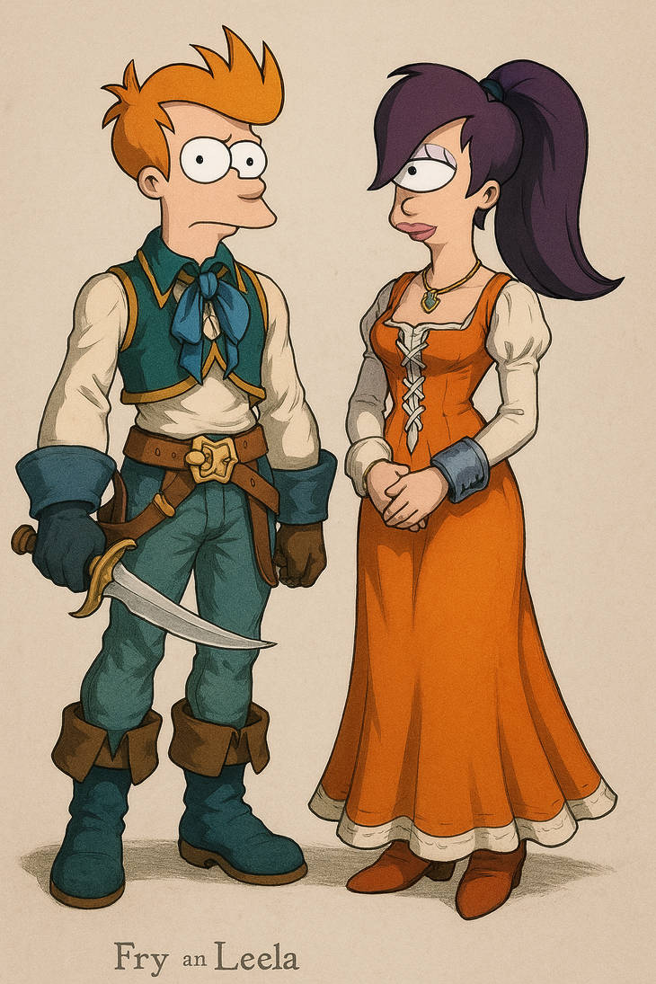 Pre Rendered Ffix Futurama x ffix by animegirl218 on DeviantArt