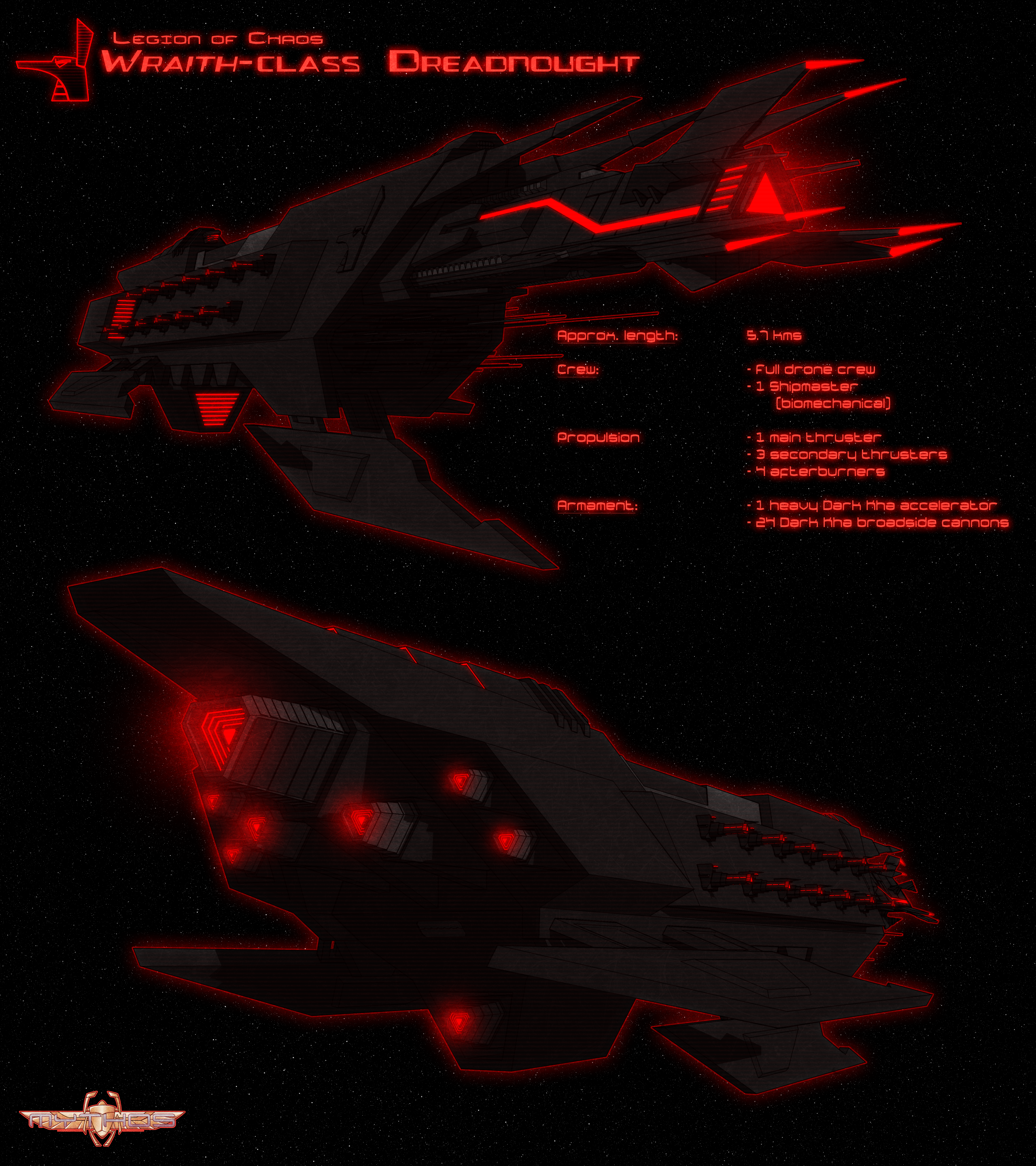 Mythos - Wraith-class Dreadnought