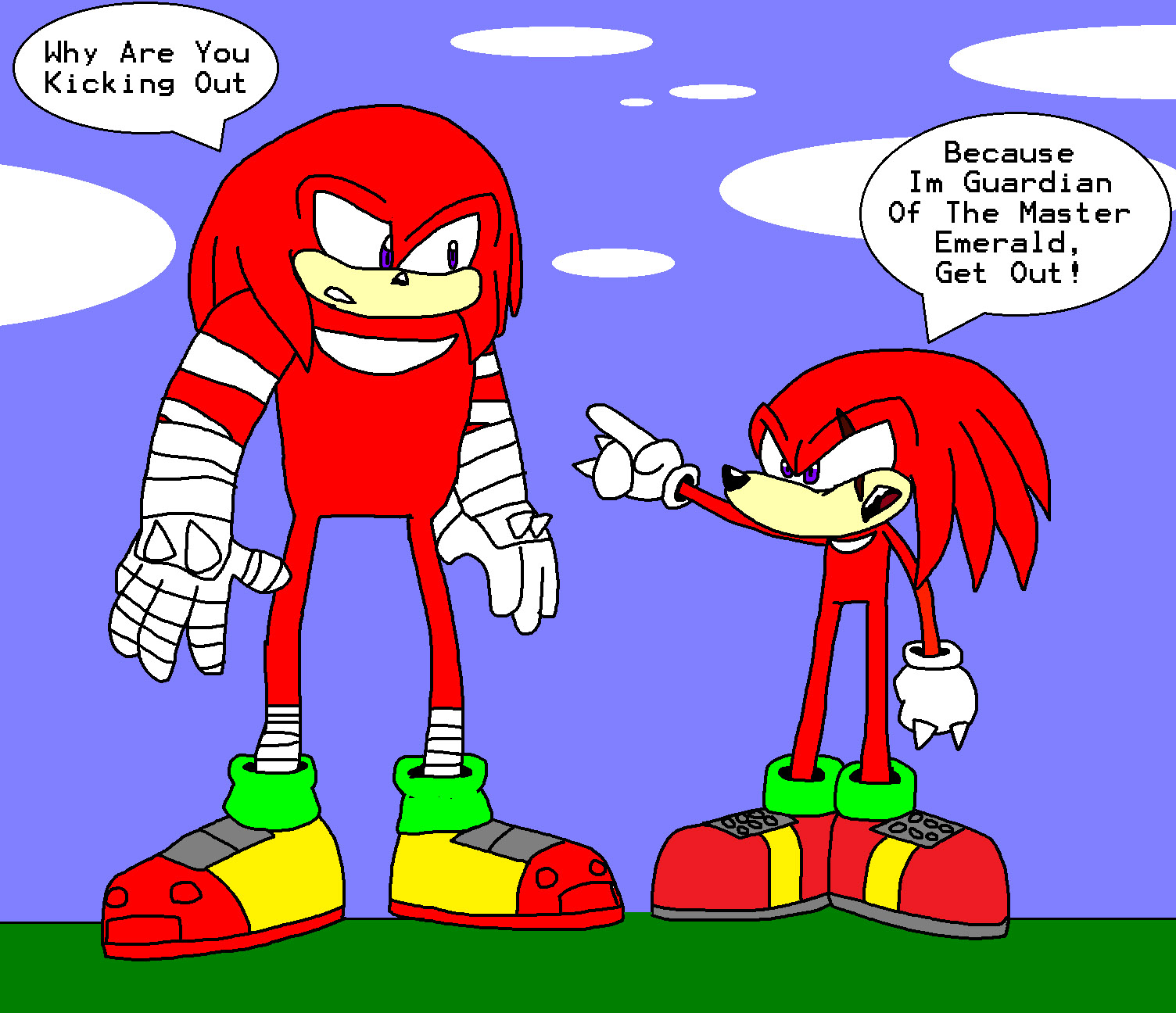 Classic Sonic and knuckles speed simulator by angry9guy on DeviantArt