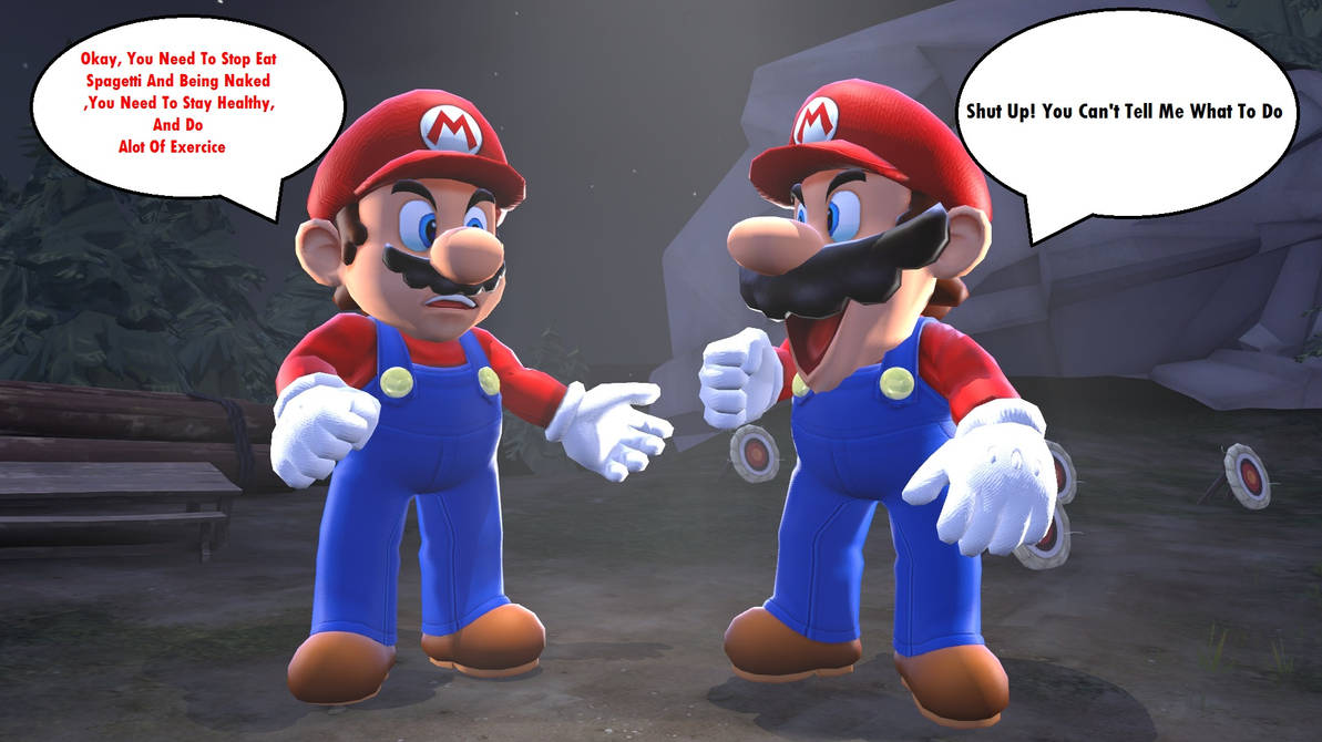 Super Mario Vs SMG4 Mario by AngryGermanKidoble on DeviantArt