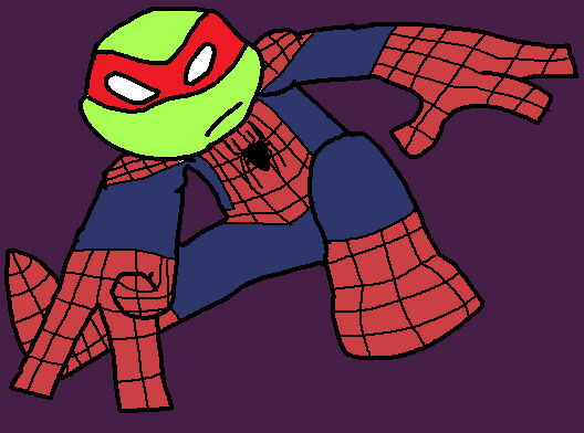 Raphael as Spider-Man by AngryGermanKidoble on DeviantArt