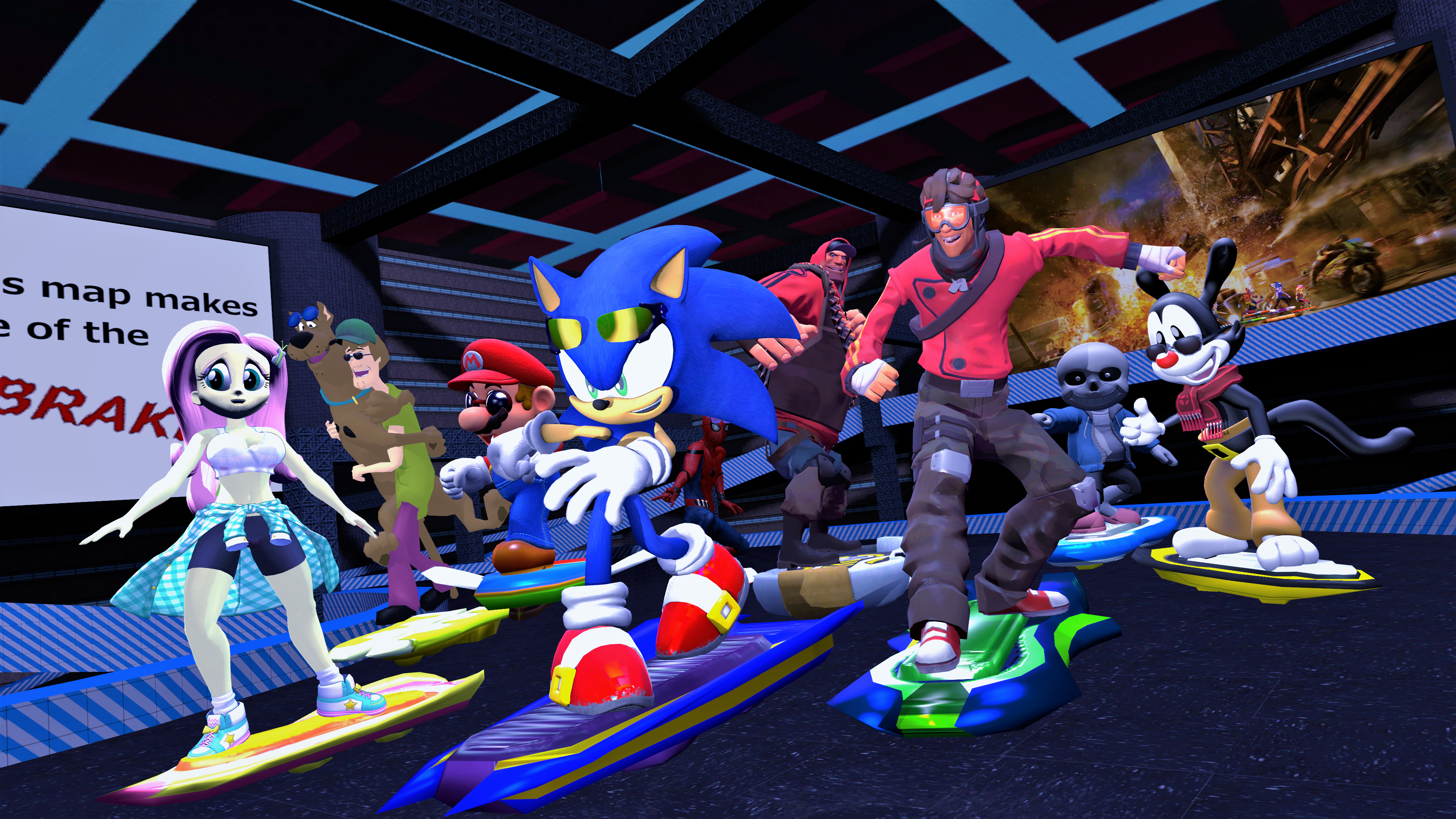 Sonic Riders - Dark Sonic by Sir-Giygas on Newgrounds