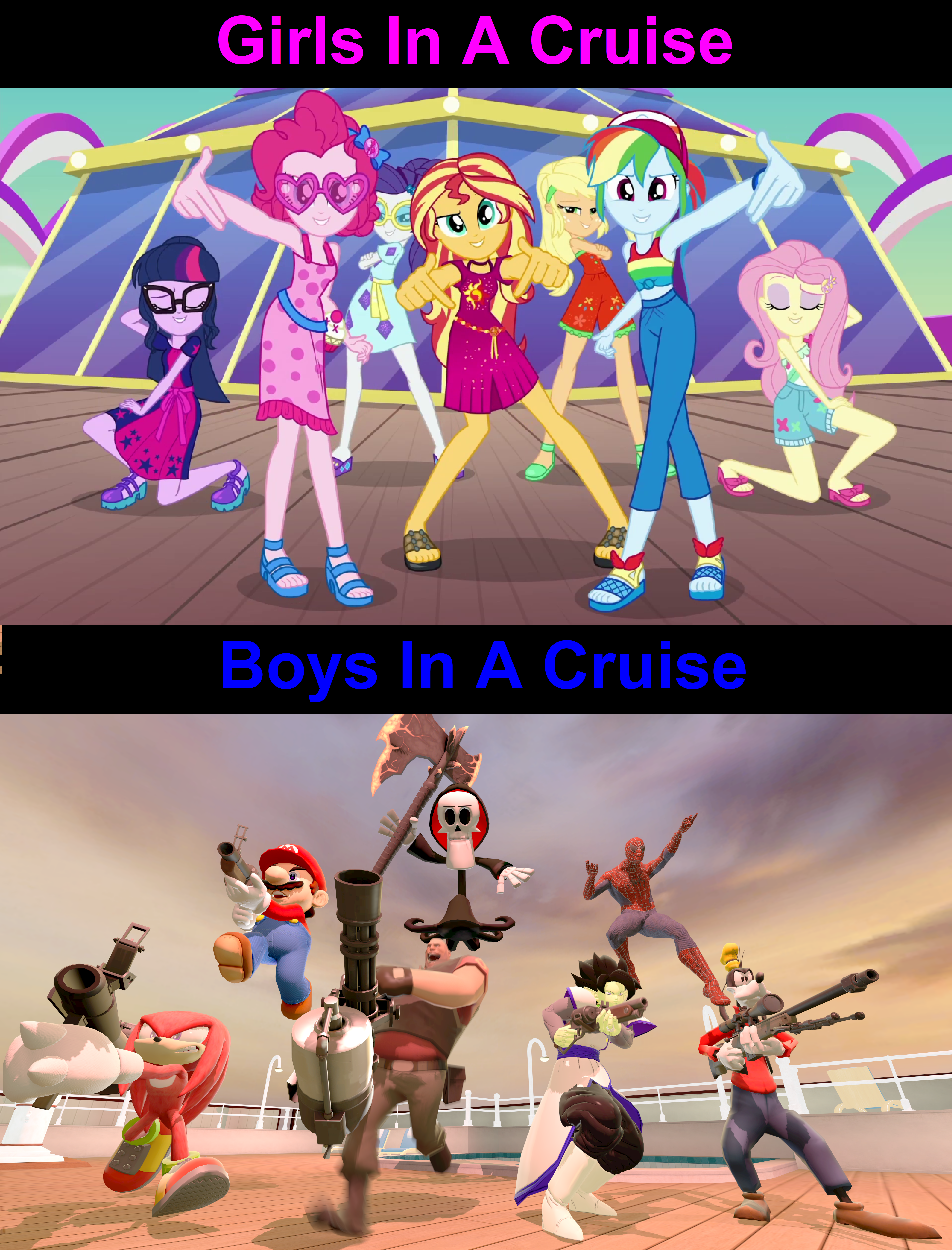 Sfm Meme Girls Vs Boys On A Cruise By Angrygermankidoble On Deviantart Sfm Meme Girls Vs Boys On A Cruise By Angrygermankidoble On Deviantart