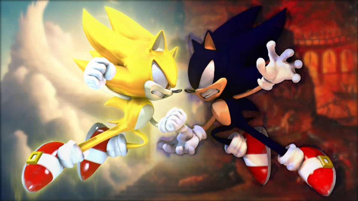 SFM Sonic Super Sonic Vs Dark Sonic By AngryGermanKidoble On DeviantArt sfm-sonic-super-sonic-vs-dark-sonic-by-angrygermankidoble-on-deviantart