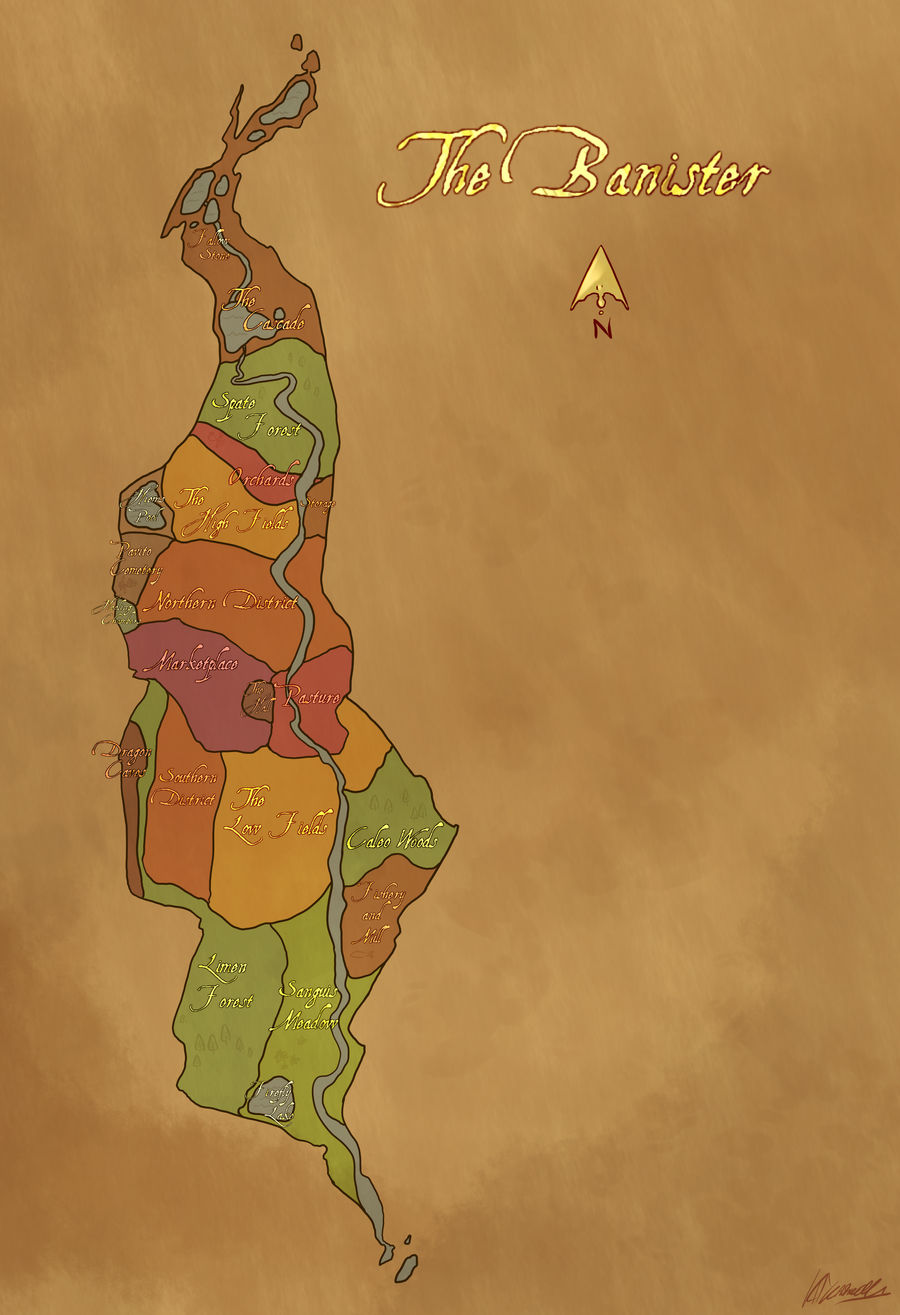 Banister And Polygon Map Map of the Banister by Susiron on DeviantArt