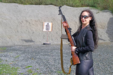 Girl with Rifle 8