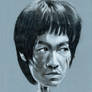 Bruce Lee caricature