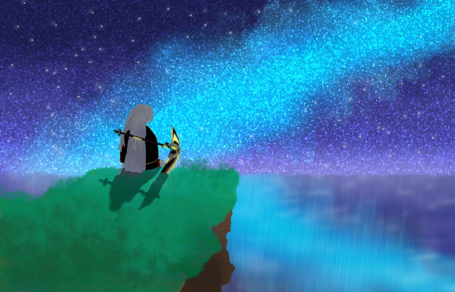 Alone in the Beautiful night sky by X3lNaga on DeviantArt Alone in the Beautiful night sky by X3lNaga on DeviantArt
