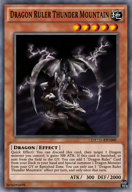 Dragon Ruler Thunder Mountain by Digigex90 on DeviantArt