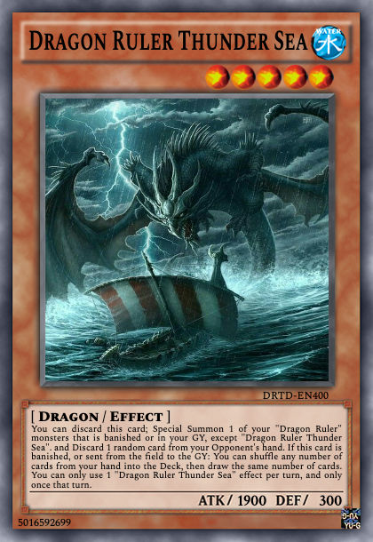 Dragon Ruler thunder Sea by Digigex90 on DeviantArt