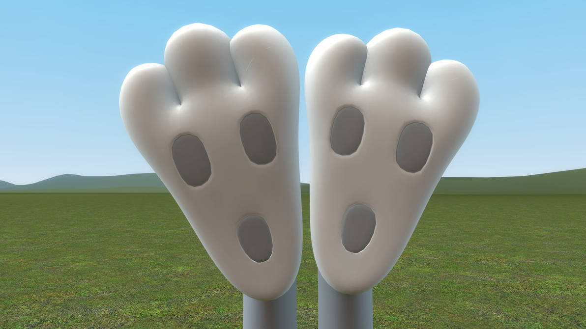 Bugs Bunny's Feet in the Air by PickleNick95 on DeviantArt