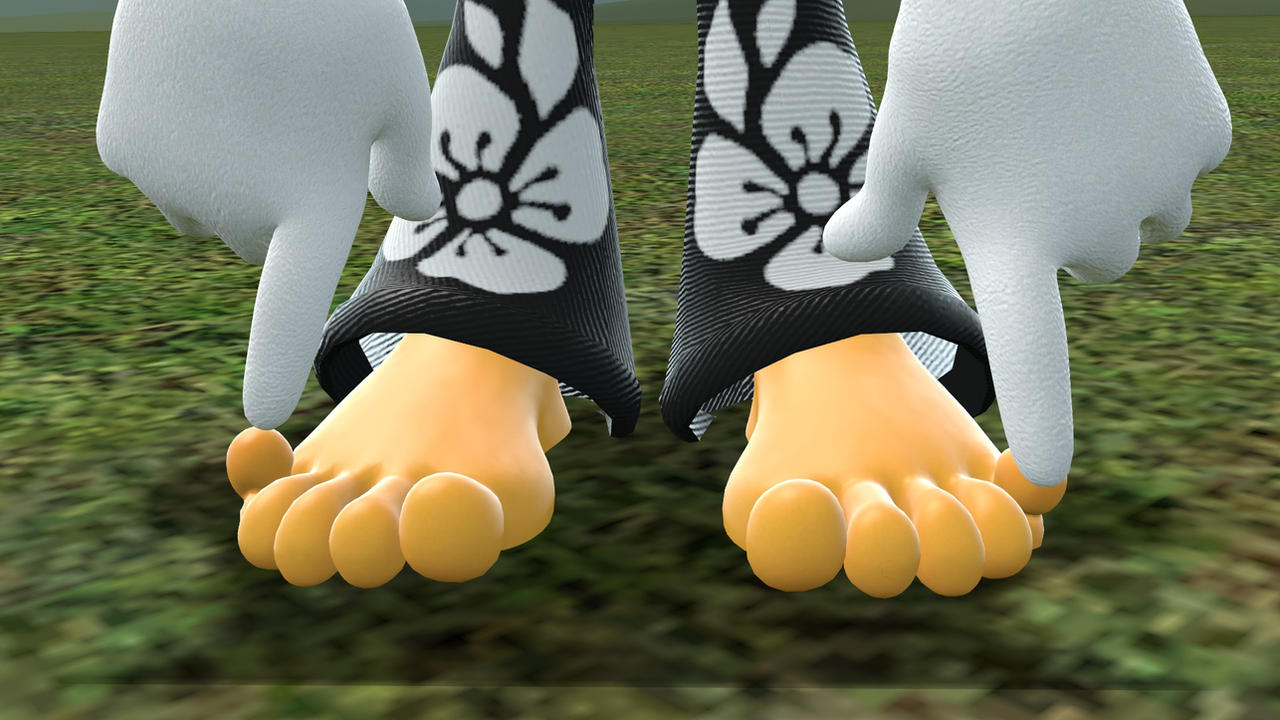 Deviantart Counting Toes Rouge Counting her Toes 5 by PickleNick95 on DeviantArt