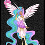 Princess Celestia a-la-Monster High