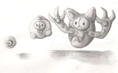 Solosis Evolution by OkamiHokkaido on DeviantArt