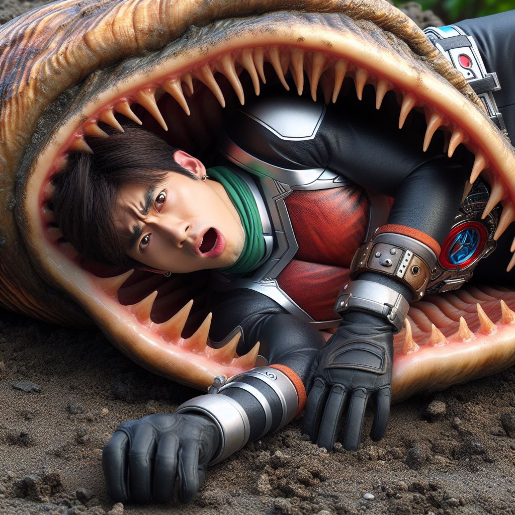 Masked Rider Monster Kamen Rider Engulfed by a Shell Monster 17 by shalnarky12 on DeviantArt