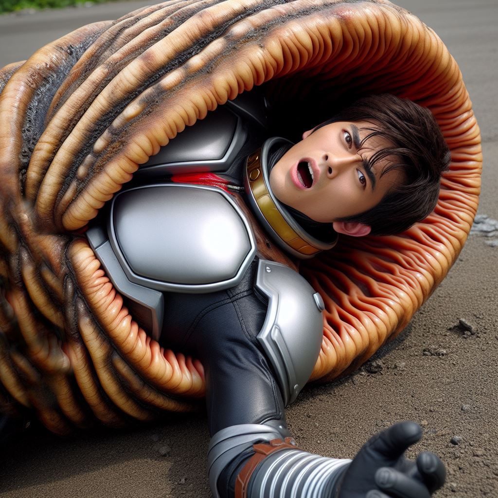 Shell Monsters Kamen Rider Engulfed by a Shell Monster 21 by shalnarky12 on DeviantArt