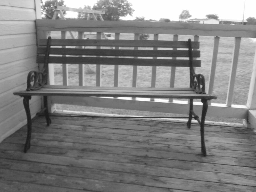 Creepy bench by RiotRainbowDiana on DeviantArt