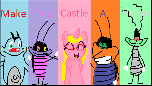 Me, Oggy and the Cockroaches in MLP song Make... by michalkastara on DeviantArt Me, Oggy and the Cockroaches in MLP song Make... by michalkastara on DeviantArt