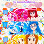 [PACK] 4 Cover Zing Me HappinessCharge Precure