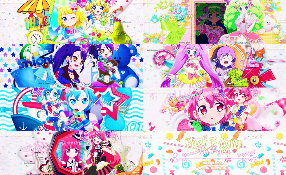 [PACK] 7 Cover Zing Me PriPara