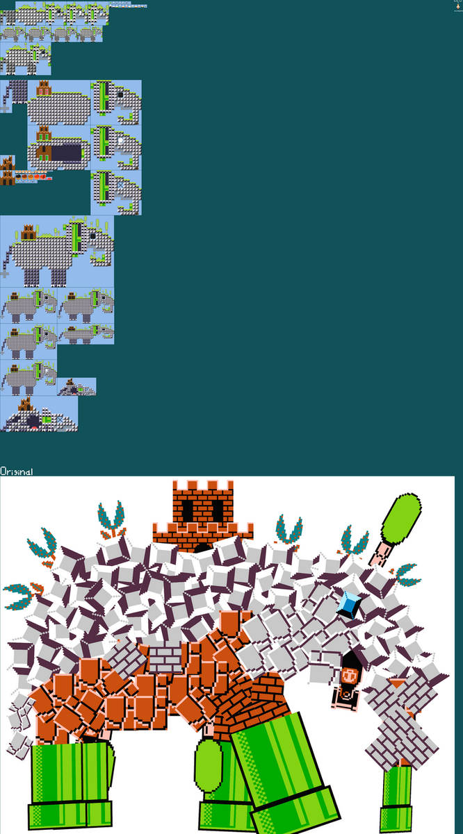 Custom Boss - Ojay the Elephant (SMM2 SMB style) by MrCatman6b5a on ...