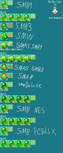 Smm Style Custom Enemy - Sunshine Cheep-Cheep (SMM style) by MrCatman6b5a on ...