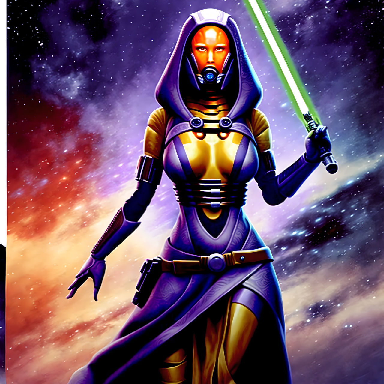 Quarian Inflaiton Quarian Jedi by Erin-Hopes on DeviantArt