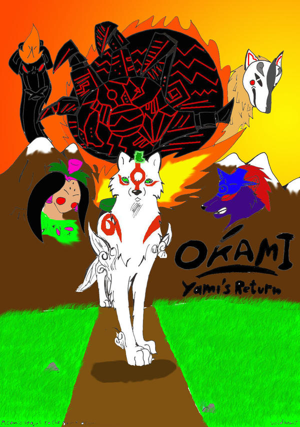Akami Color Okami-colour-test-digital by darkheartwolf on DeviantArt